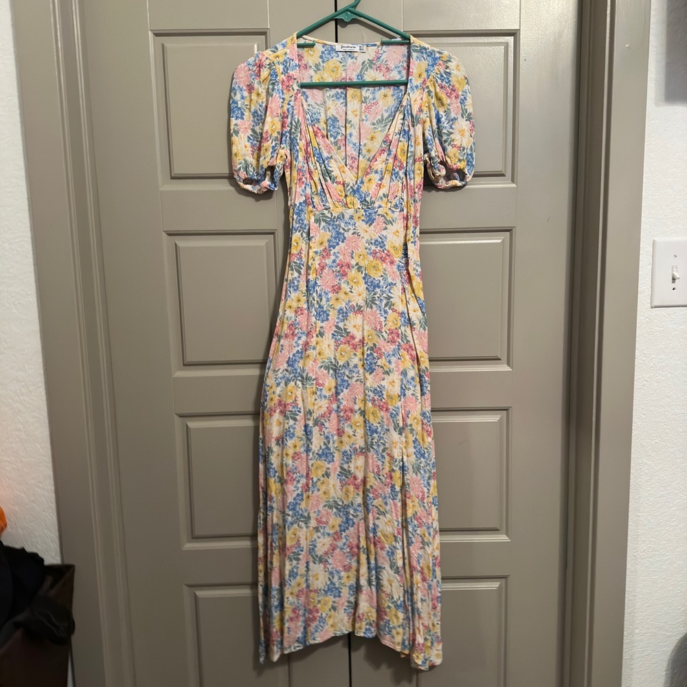 Floral midi dress